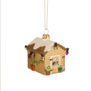Shed Christmas Tree Decoration