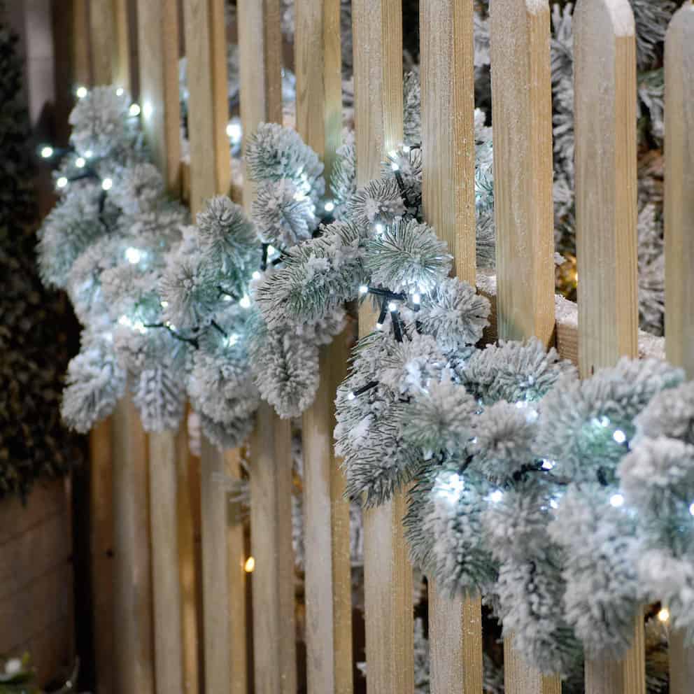 Cool White Christmas Tree lights