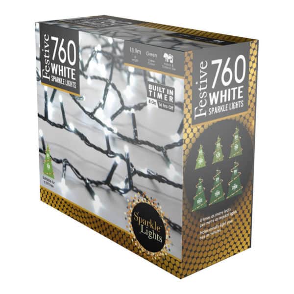 Cool White Christmas Tree lights
