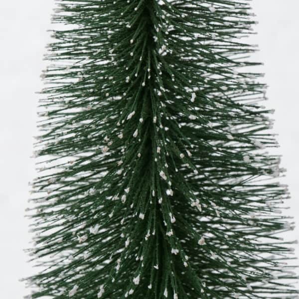 Tarvo Decorative Bottle Brush Christmas Trees on a Wooden Base Tarvo Decorative Bottle Brush Christmas Trees on a Wooden Base