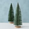 Tarvo Decorative Bottle Brush Christmas Trees on a Wooden Base Tarvo Decorative Bottle Brush Christmas Trees on a Wooden Base
