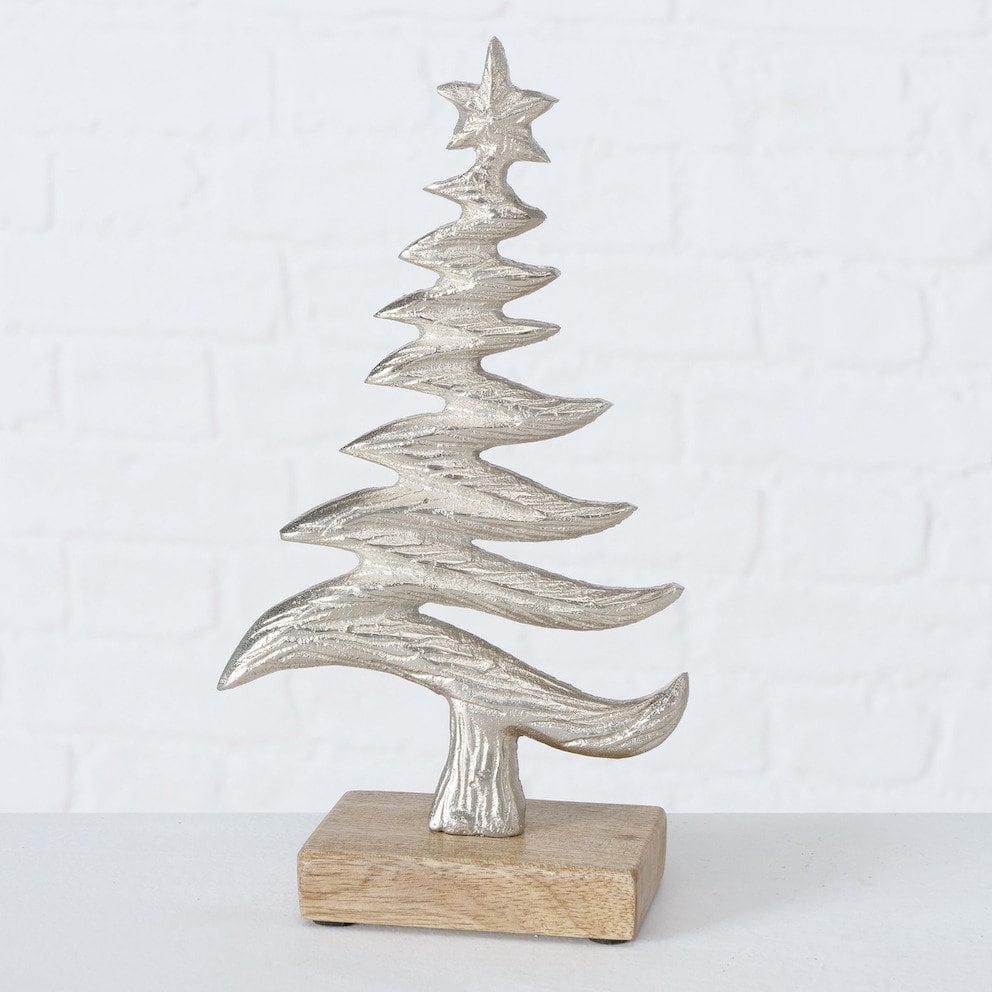 Decorative Gold Christmas Tree on a Stand Wipflo