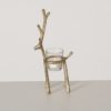 Alfred Tall Deer Gold look Tealight Holders Alfred Tall Deer Gold look Tealight Holders