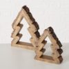 Set of 2 Decorative Wooden Christmas Trees Set of 2 Decorative Wooden Christmas Trees