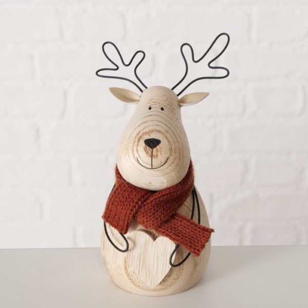 Bengt Figurine Wooden Reindeer Christmas Bengt Figurine Wooden Reindeer Christmas