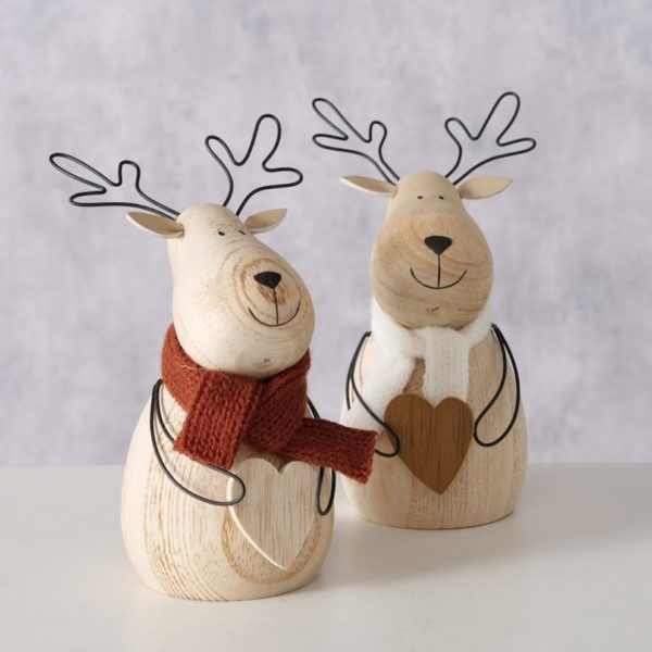 Bengt Figurine Wooden Reindeer Christmas Bengt Figurine Wooden Reindeer Christmas