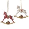 Rocking Horse Christmas Tree Hanging Decoration Rocking Horse Christmas Tree Hanging Decoration