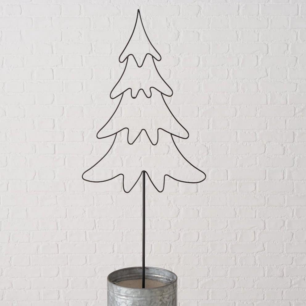 Christmas Tree Shaped Garden Stick Albero