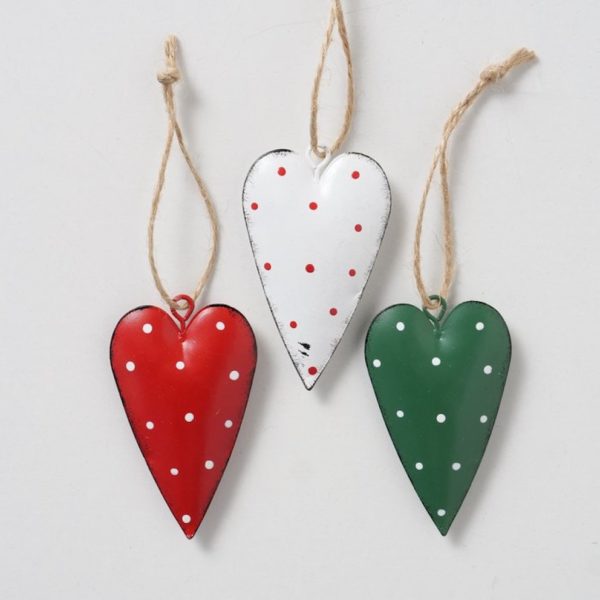 Decorative Heart Christmas Pendants Jerte Decorative Heart Christmas Pendants Jerte