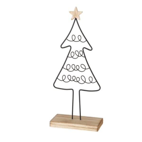 Decorative Nordano Christmas Tree Figures on a stand Decorative Nordano Christmas Tree Figures on a stand