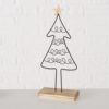 Decorative Nordano Christmas Tree Figures on a stand Decorative Nordano Christmas Tree Figures on a stand