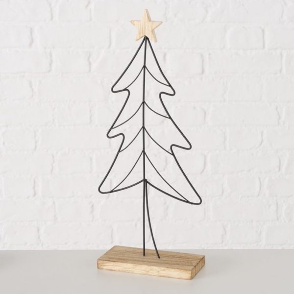 Decorative Nordano Christmas Tree Figures on a stand Decorative Nordano Christmas Tree Figures on a stand