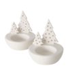Gold Star Spot Christmas Tree Tealight Holder Gold Star Spot Christmas Tree Tealight Holder