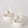 Gold Star Spot Christmas Tree Tealight Holder Gold Star Spot Christmas Tree Tealight Holder