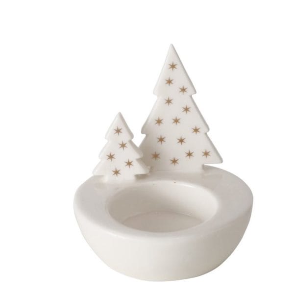 Gold Star Spot Christmas Tree Tealight Holder Gold Star Spot Christmas Tree Tealight Holderpl