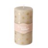 Grace Stars Assorted Pillar Candle Grace Stars Assorted Pillar Candle