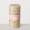 Grace Stars Assorted Pillar Candle Grace Stars Assorted Pillar Candle