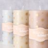 Grace Stars Assorted Pillar Candle Grace Stars Assorted Pillar Candle