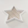 Star Wood Tray Stern Christmas Decor Star Wood Tray Stern Christmas Decor