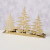 Tealight Holder Foresta Gold Coloured Forest Trees Tealight Holder Foresta Gold Coloured Forest Trees