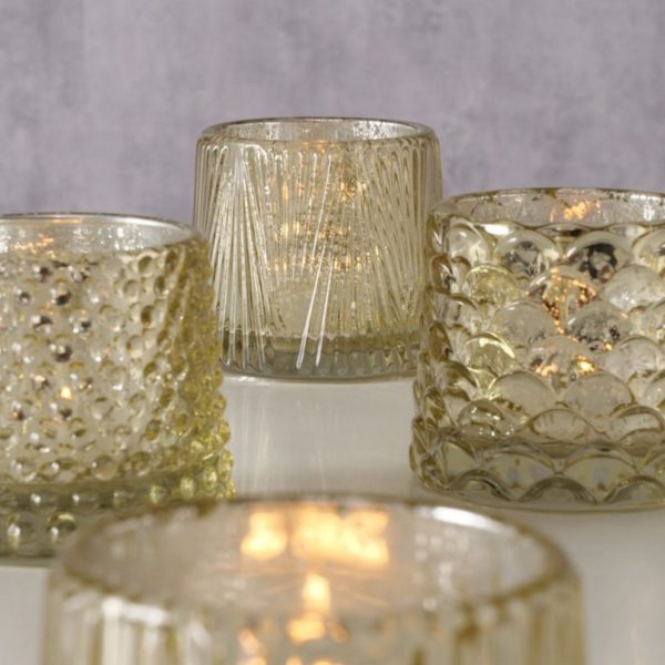 Tealight Holder Sabina Gold Colour Christmas Tealight Holder Sabina Gold Colour Christmas