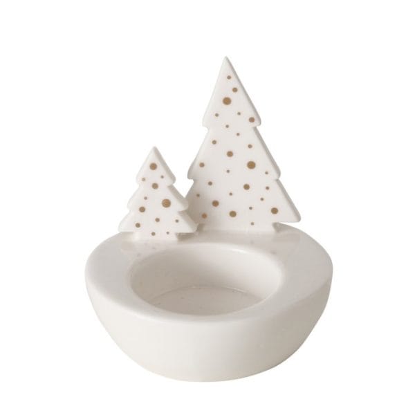 Gold Star Spot Christmas Tree Tealight Holder Gold Star Spot Christmas Tree Tealight Holder