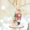 Nutcracker Glass Dome Baubles Nutcracker Glass Dome Baubles