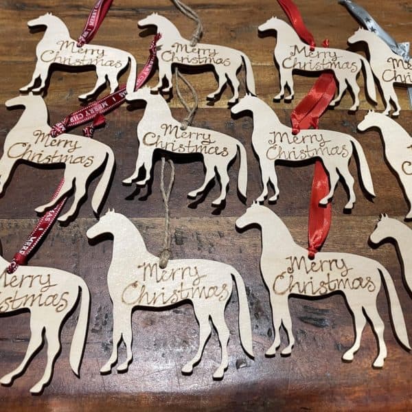 Horse Christmas Tree Decorations