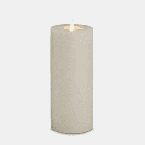 Ivory Wax LED Large Candle