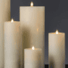 Ivory Wax LED Large Candle Ivory Wax LED Large Candle