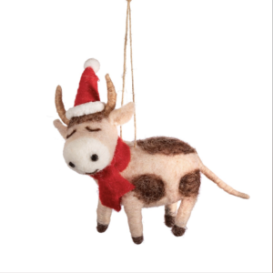 Cow Christmas Decoration