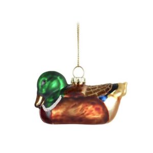 duck bauble hanging decoration