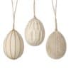 White & Gold Hanging Egg Easter