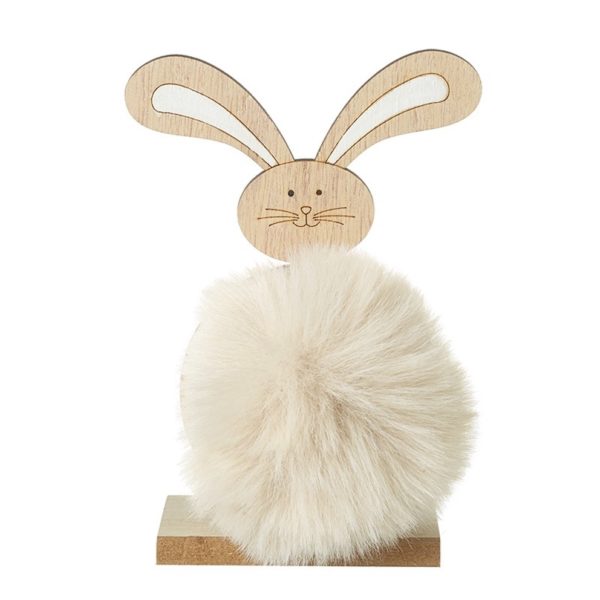 Small Fluffy Bunny Rabbit Decoration Small Fluffy Bunny Rabbit Decoration