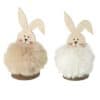 Fluffy Ball Bunny Easter Decoration