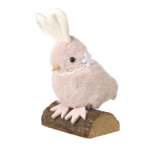 Felt Bird with Bunny Rabbit Ears Easter Decoration