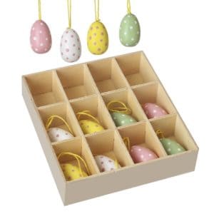 Small Colourful Hanging Decorative Eggs