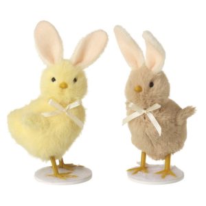 Fluffy Chicks With Bunny Ears