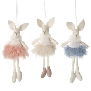 Hanging Mice In Fluffy Skirts