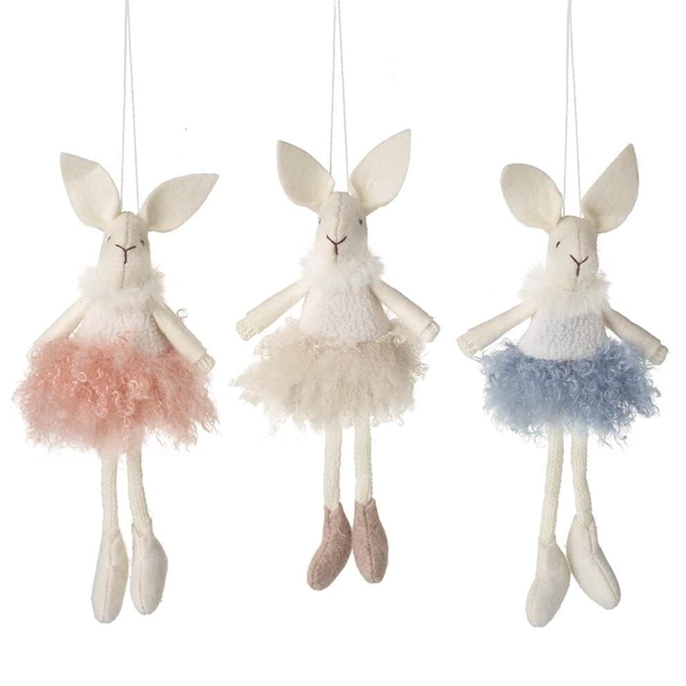 Hanging Mice In Fluffy Skirts