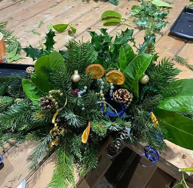 Floristry Workshop Table Decoration Floristry Workshop Table Decoration