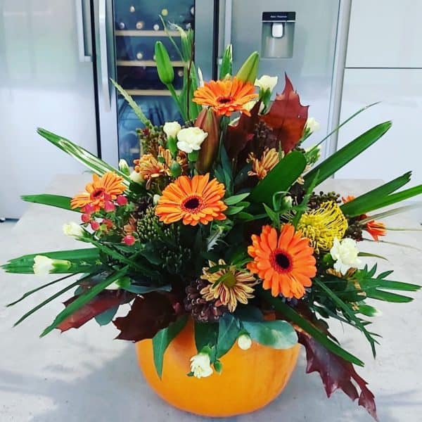 Pumpkin Flower Arrangement Workshop Pumpkin Flower Arrangement Workshop