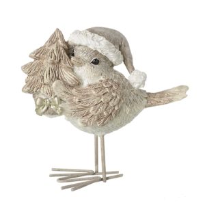 Winter Wonderland Glittery Robin