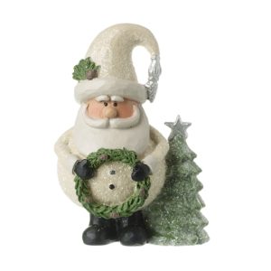 Winter Wonderland Glittery Santa