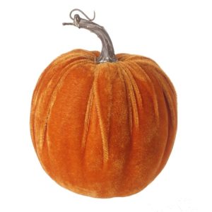 Orange Velvet Pumpkin