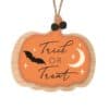 Wooden Pumpkin Trick Treat Hanger