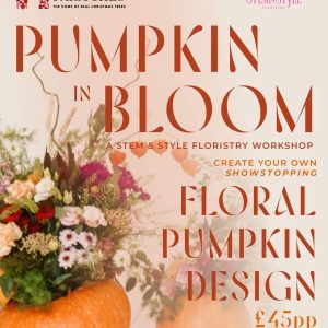 Pumpkin in Bloom | Floral Pumpkin Design